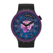 Swatch 斯沃琪瑞士手表 BIG BOLD星球系列禮盒款 著陸在即 男女石英表 著陸在即  SB01B126
