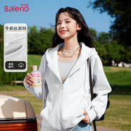 班尼路（Baleno）連帽潮流衛(wèi)衣女2025年春秋新款休閑小個(gè)子運(yùn)動(dòng)開(kāi)衫韓系氛圍感衣服
