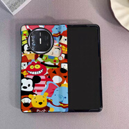 妙之選卡通動(dòng)物園適用華為matex6典藏版手機殼新款皮套matex6/X5/X3折疊屏磁吸鉸鏈中軸全包保護套殼膜一 卡通米奇透黑邊中軸磁吸單后殼無(wú)前框 小米MIX:Fold4