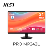 微星（MSI）23.8英寸 霧面屏 100Hz 支持HDR 萊茵護眼認證 支持俯仰調節 家用辦公電腦顯示器PRO MP242L