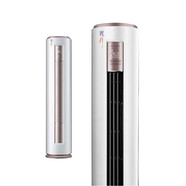 美的（Midea）智行/風(fēng)酷 新能效智能變頻冷暖家用客廳圓柱立式空調(diào)柜機(jī) 大2匹 三級能效 智行三代YA400(3)A