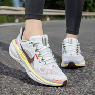 耐克（NIKE）跑步鞋女鞋 跑鞋 2025秋季飛馬41緩震運動鞋透氣運動跑步鞋大童鞋 HV6006-121/山峰白 37.5