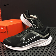 耐克（NIKE）跑步鞋男鞋夏季新款QUEST5慢跑鞋減震耐磨飛線休閑鞋透氣運動鞋 店長推薦款DD0204-001 39