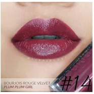 妙巴黎Bourjois 妙巴黎 天鵝絨彩 絲絨唇釉 啞光液體唇膏口紅 14號