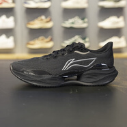 李寧（LI-NING）超輕22跑步鞋2025春季新款男子透氣耐磨輕質(zhì)緩震跑鞋ARBV001 ARBV001-13黑色 41