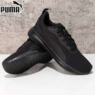 彪馬（PUMA）官艦店春季男士黑武士戶外網(wǎng)面舒適透氣運(yùn)動慢跑鞋低幫耐磨休閑鞋 195201-05-黑色 35.5