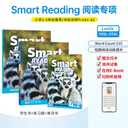 原版進(jìn)口新版smart reading 4.2級別學(xué)生教材 少兒英語(yǔ)閱讀啟蒙 小學(xué)英語(yǔ)寒暑假短期閱讀課程 提高單詞積累量 讀寫(xiě)分級閱讀e-future 小學(xué)禮物 小學(xué)教輔
