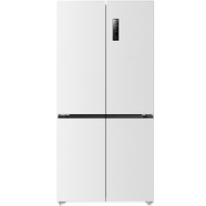 美菱501升十字四門(mén)冰箱雙開(kāi)門(mén)薄嵌入白色一級能效雙變頻風(fēng)冷無(wú)霜底部散熱對開(kāi)門(mén)電冰箱 BCD-501WPU9CX-陶瓷白