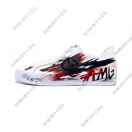 NIKE球鞋定制  Court Royale 案發(fā)現(xiàn)場流體潑墨設(shè)計(jì)低幫男女板鞋 案發(fā) 猩紅之月 43 支持鑒定 假一賠三