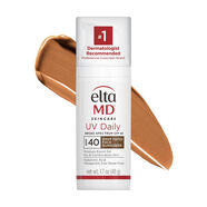 Elta MD SPF40深色膚質(zhì)防曬乳 補水保濕 無(wú)白色殘留 面部專(zhuān)用 有色調 1.7 Fl.Oz (約 50 ml) * 1 件裝