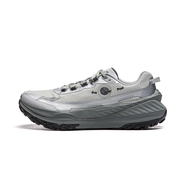 李寧的盧止滑耐磨減震越野跑鞋男子輕量高回彈跑步鞋ARNU00 迷霧灰ARNU003-21 41