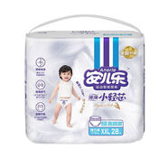 何佳功醫(yī)用級安兒樂小輕芯紙尿褲安爾樂干爽拉拉褲嬰兒透氣尿不M/ 拉拉褲XXL碼28片(1包)