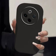 含丘適用VIVOY300PRO手機(jī)殼y300pro+保護(hù)套液態(tài)精孔全包防摔防磨防震簡(jiǎn)約風(fēng)男女網(wǎng)紅潮流新款軟殼 黑色 VIVOY300PRO/pro+