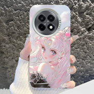 品陌一加ace6/ACE6T手機殼ACE5保護套明日香 1+ace5/pro二次元初音未來(lái) 一加ace5pro芙寧娜動(dòng)漫防摔殼 銀白-粉發(fā)美少女 一加ace5