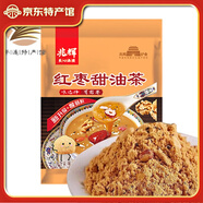 兆輝（ZHAOHUI）油茶 平遙古城油茶面山西平遙特產(chǎn)五谷營養(yǎng)早餐代餐粉山西特產(chǎn) 紅棗甜 400g*1袋