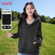 班尼路（Baleno）連帽潮流衛(wèi)衣女2025年春秋新款休閑小個子運動開衫韓系氛圍感衣服