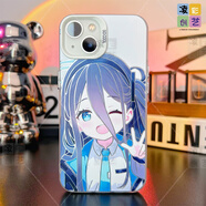 凌彩創(chuàng  )藝蔚藍檔案愛(ài)麗絲手機殼適用蘋(píng)果15promax華為小米15pro紅米k70至尊vivoiqoo13一加ace3proIMD彩銀殼 可愛(ài)愛(ài)麗絲【IMD彩銀-透銀】 一加 Ace3V