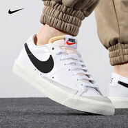 耐克（NIKE）新款男鞋秋冬季校園風(fēng)運動(dòng)休閑鞋舒適輕便緩震時(shí)尚百搭低幫板鞋 DA6364-101白色黑鉤開(kāi)拓者 40