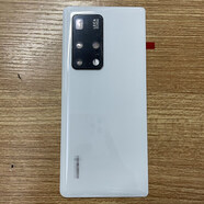 Z適用于華為matex2原裝拆機玻璃后蓋X2原廠(chǎng)后蓋真皮外殼素皮電池蓋 Mate X2釉白色 真拆機98-99新 