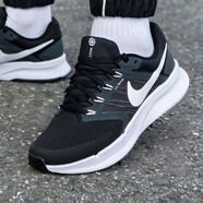 耐克（NIKE）2025款男鞋 官方艦店秋季新款飛線休閑鞋透氣耐磨慢跑步鞋 【Swift3-黑白】【飛線科技】 42 (265mm) 男碼