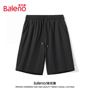 班尼路（Baleno）短褲男夏季冰絲透氣速干五分褲戶外寬松運(yùn)動(dòng)健身外穿男士大褲衩