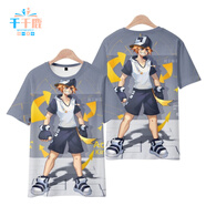 凹凸世衣服短袖雷獅金安迷修格瑞動漫卡通周邊學(xué)生青少年T恤男 23圖 L （110-125斤）