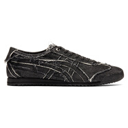 Onitsuka Tiger鬼塚虎 男女鞋新款 MEXICO 66 SD 水洗牛仔布復古仿舊運動(dòng)休閑鞋 黑色 1183C310.001 標準39/US6