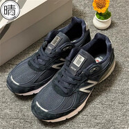 NEW BALANCENB990 復古休閑跑步鞋M990BK6-GL5  U990TG4-TC6 海軍藍D v4_U990NV4 37.5 230mm