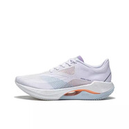 李寧（LI-NING）跑步鞋女款超輕系列新款減震回彈透氣輕質(zhì)防滑耐磨專(zhuān)業(yè)跑鞋運動(dòng)鞋 標準白/水藍色 36