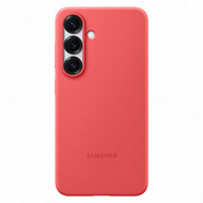 三星（SAMSUNG）Galaxy S25 硅膠保護(hù)殼 手機(jī)殼 紅色