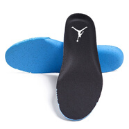 適配Jordan AJ312 5 11鞋墊原廠Dunk男女減震喬丹紅腳趾運(yùn)動(dòng)吸汗 AJ 黑色U型 (一雙裝) 39.5