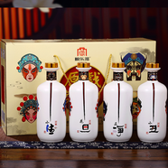 興盛長山西汾陽杏花鎮(zhèn)福祿壽喜葫蘆白酒清香型53度一斤4瓶禮盒裝送禮酒 53度 500mL 4瓶 戲曲原漿禮盒
