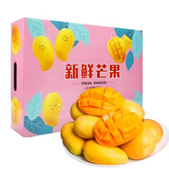 海南小臺芒新鮮芒果臺農(nóng)樹上熟大果當季水果熱帶芒果孕婦水果禮盒 甄選-3斤（精選裝）