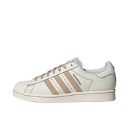 阿迪達(dá)斯 （adidas）三葉草Superstar阿迪金標(biāo)小白鞋黑白男女板鞋C77124EG4958官方旗 白褐IF1779 現(xiàn)貨 40