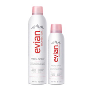 依云（evian）礦泉水噴霧法國進口保濕修護緊致舒緩爽膚水套裝敏感肌可用化妝水 300ml+150ml