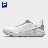 斐樂(lè )（FILA）男鞋ENERGY2+路跑鞋 新款舒適運動(dòng)鞋跑步鞋 白中白/銀器灰-BC 40