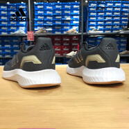 阿迪達斯 （adidas）新款女鞋秋季運動(dòng)鞋輕便休閑透氣舒適緩震跑步鞋B28141 H04519/深灰 37