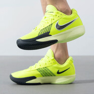 耐克（NIKE）籃球鞋男鞋夏季新款AIR ZOOM實戰(zhàn)緩震運動鞋輕便透氣休閑鞋F(xiàn)B2598 FB2598-700熒光黃/煤黑/微黃綠 43