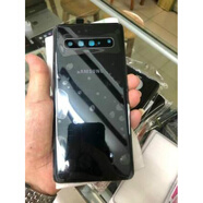 三星（SAMSUNG）原裝適用S6edge+原裝電池后蓋G9200玻璃后殼G9250 G9280外殼s105g S10 5G版韓版原裝后蓋【黑色】 6.7寸屏 三星其他型號