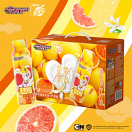 蒙牛真果粒橙花蜜柚風(fēng)味+蘆薈粒酸奶飲品230g×10瓶 飛天小女警定制