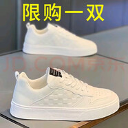 昌祥回力男鞋2025春夏季新款透氣休閑鞋子男士運動板鞋軟底百搭平底小白鞋 RF-BT88白色 42