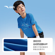 安踏兒童裝運動(dòng)套裝男童短袖T恤短褲兩件套2025夏套裝A52527713