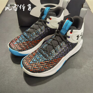 安德瑪（Under Armour）【風(fēng)雷】男子高幫籃球鞋3025992 3025993 3025994 3025995 D黑色3025992-001 250mm 40