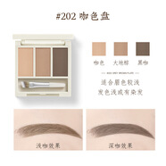 AMIIR艾米爾三色眉粉盤女防水防汗持久正品2021新款一件代發(fā) 202#咖色盤 3.6g