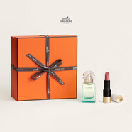 愛馬仕（HERMES）尼羅河花園香水口紅禮盒香水女30ml+緞光21七夕情人節(jié)禮物送女友