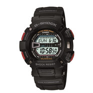 卡西歐（CASIO）卡西歐G-SHOCK泥人 男士大表盤數(shù)顯運(yùn)動(dòng)手表 防泥防塵 黑色 TRUE