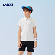 亞瑟士（asics）童裝2025年夏季男女童吸濕速干網(wǎng)球POLO運(yùn)動(dòng)套裝332251192327