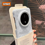 XFMF復(fù)古高級(jí)感國(guó)風(fēng)緞面紋理絲絨適用華為mate70pro+手機(jī)殼mate60榮耀magic7pro半包pura70ultra防摔套 【奶藍(lán)色】絲絨紋半包 vivo X100