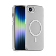 ZKHEiphone se4手機殼 適用iPhoneSE3手機殼磁吸新款magsafe蘋(píng)果se4手機套全包se2二代保護套iPhoneSE (透白)半透新膚感磨砂軟殼 iPhone se 3