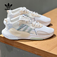 阿迪達(dá)斯 （adidas）三葉草跑步鞋男鞋女鞋2025秋季新款低幫緩震休閑鞋輕便透氣運(yùn)動(dòng)鞋 ID1128 36